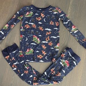 Little sleepies pjs size 7/8 normal wear very GUC